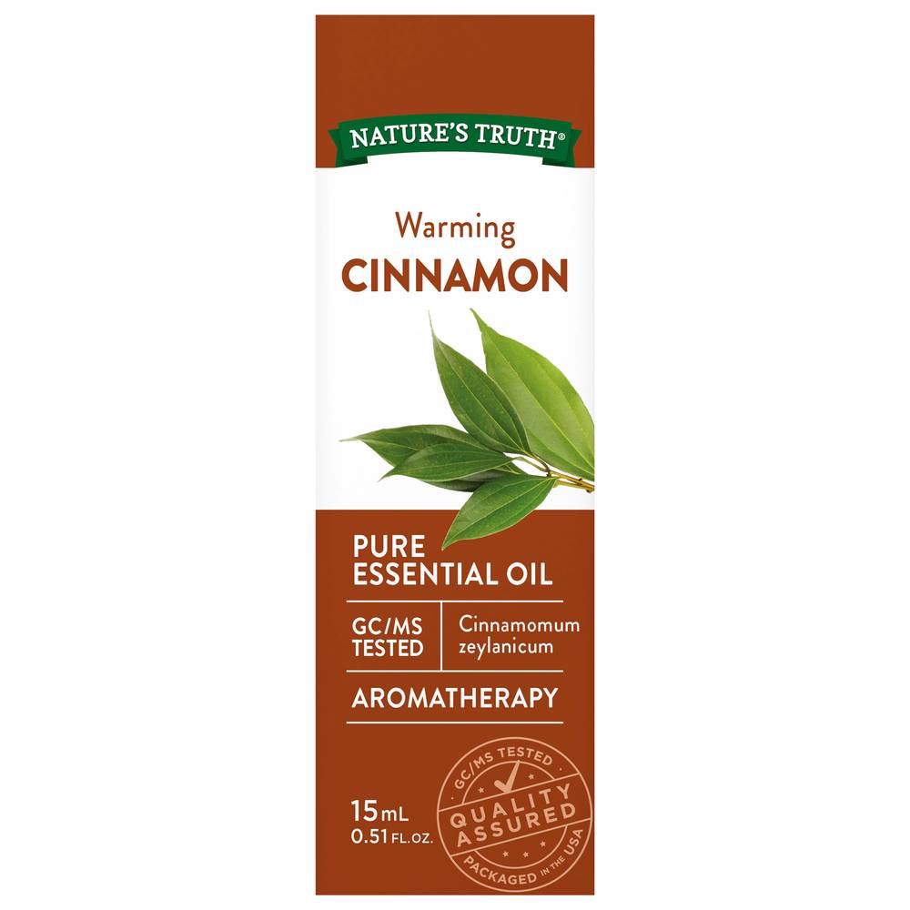 Nature's Truth Cinnamon Warming Aromatherapy Essential Oil (0.51 fl oz)