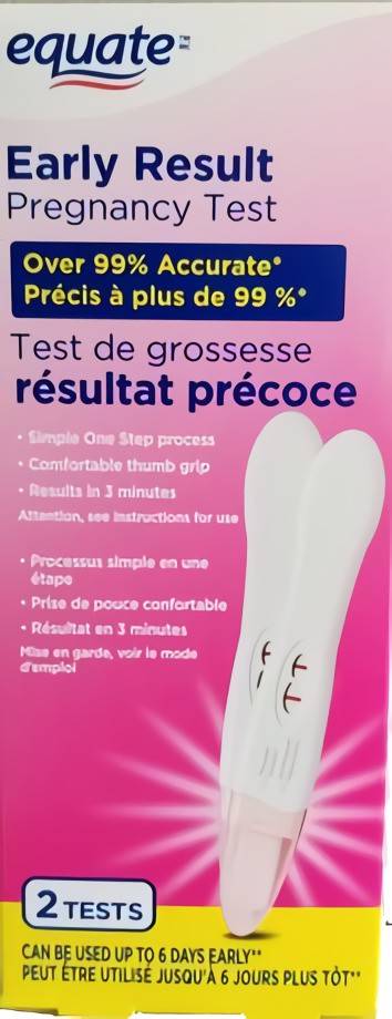 Equate Early Result Pregnancy Test (2 units)