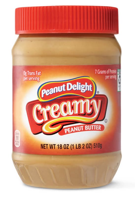Peanut Delight Creamy Peanut Butter (18 oz)