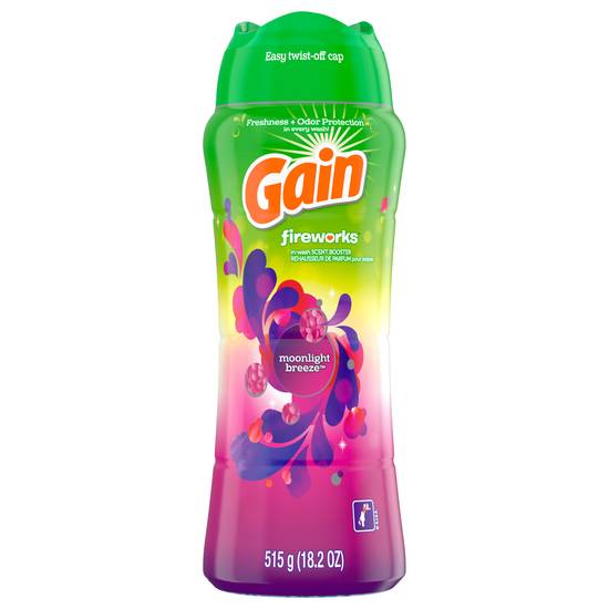 Gain Fireworks In-Wash Scent Booster Beads, Moonlight Breeze
