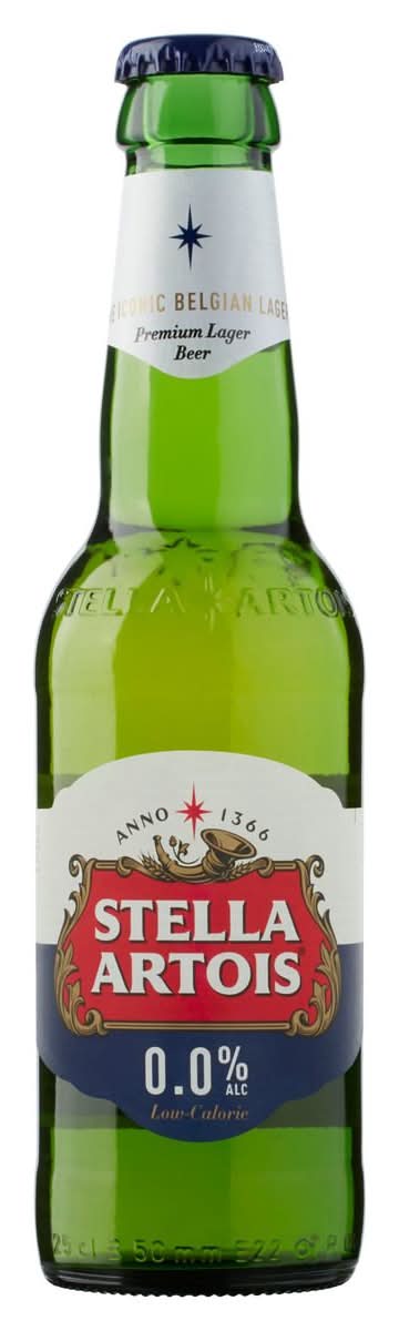 Stella Artois 0.0% Alc Bouteille 25 cl