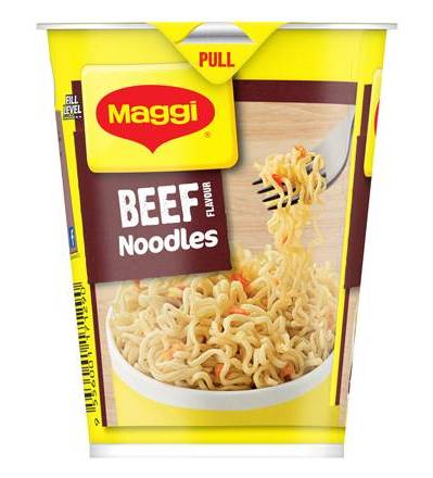 Maggi noodles cup beef 58g
