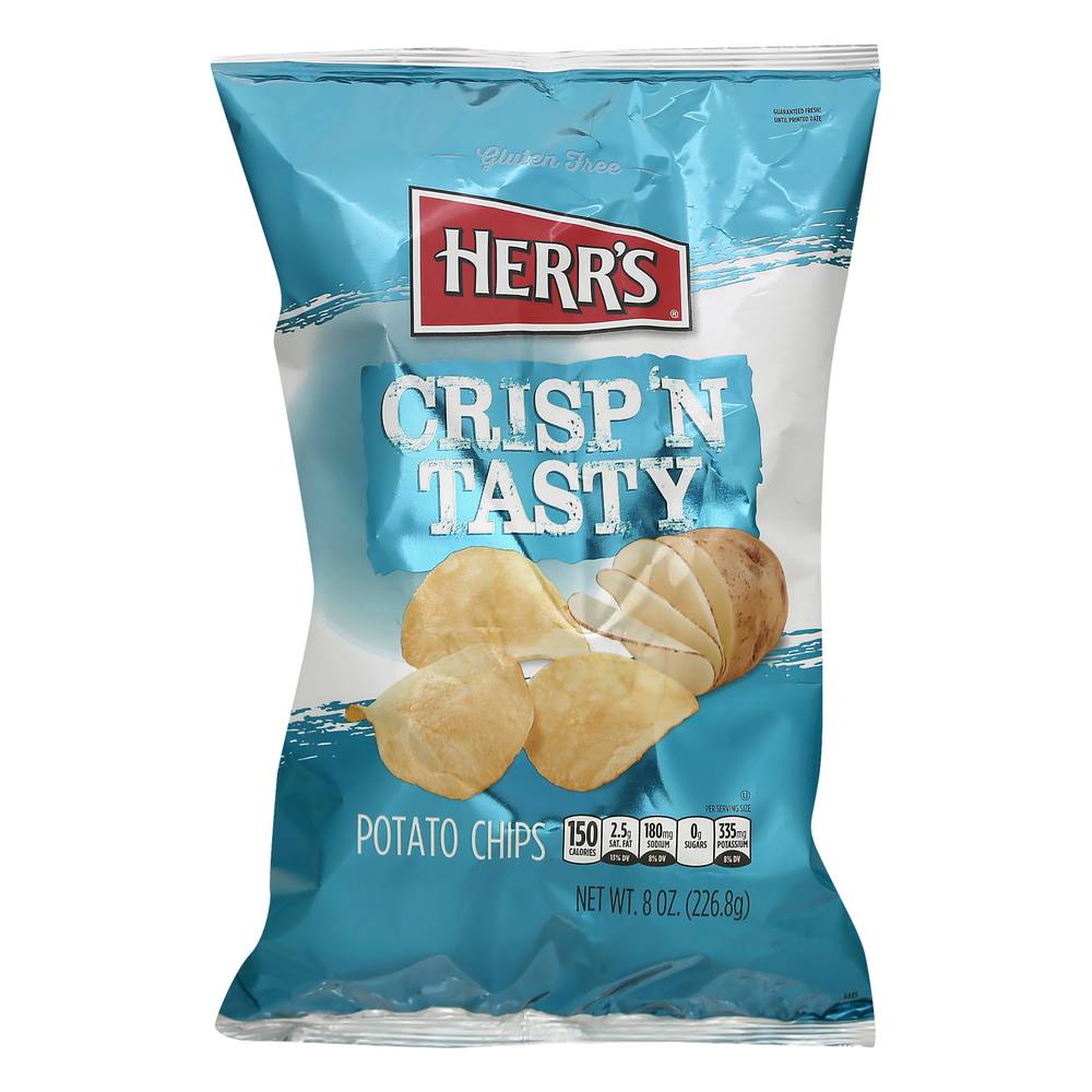 Herr's Gluten Free Crisp 'N Tasty Potato Chips (8 oz)