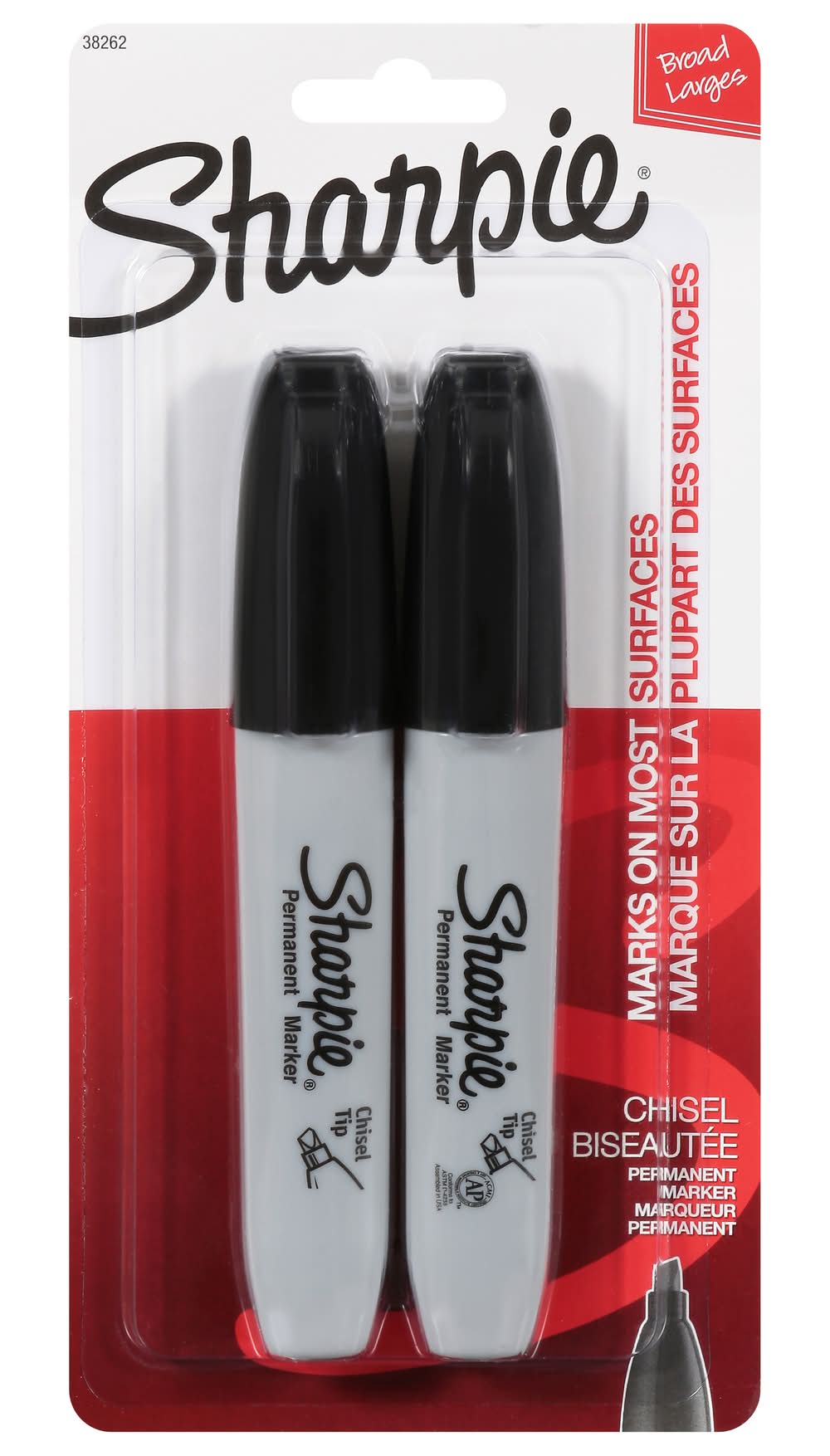 Sharpie Chisel Permanent Markers (1 oz)