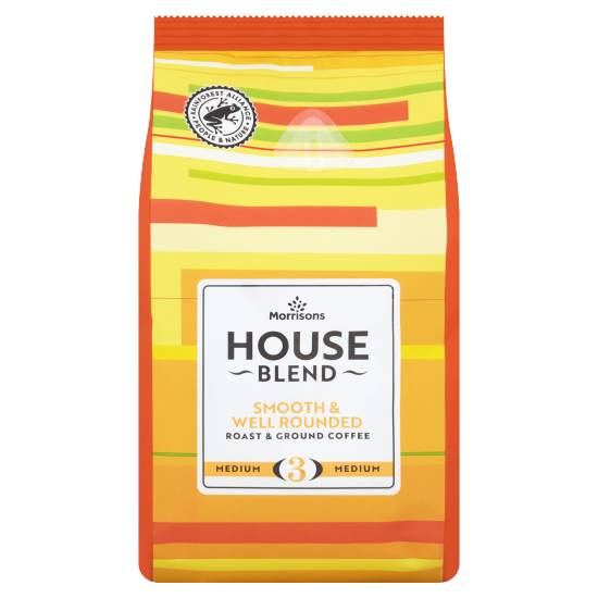 Morrisons House Blend Smooth & Well Rounded Roast & Ground Coffee (227 g)