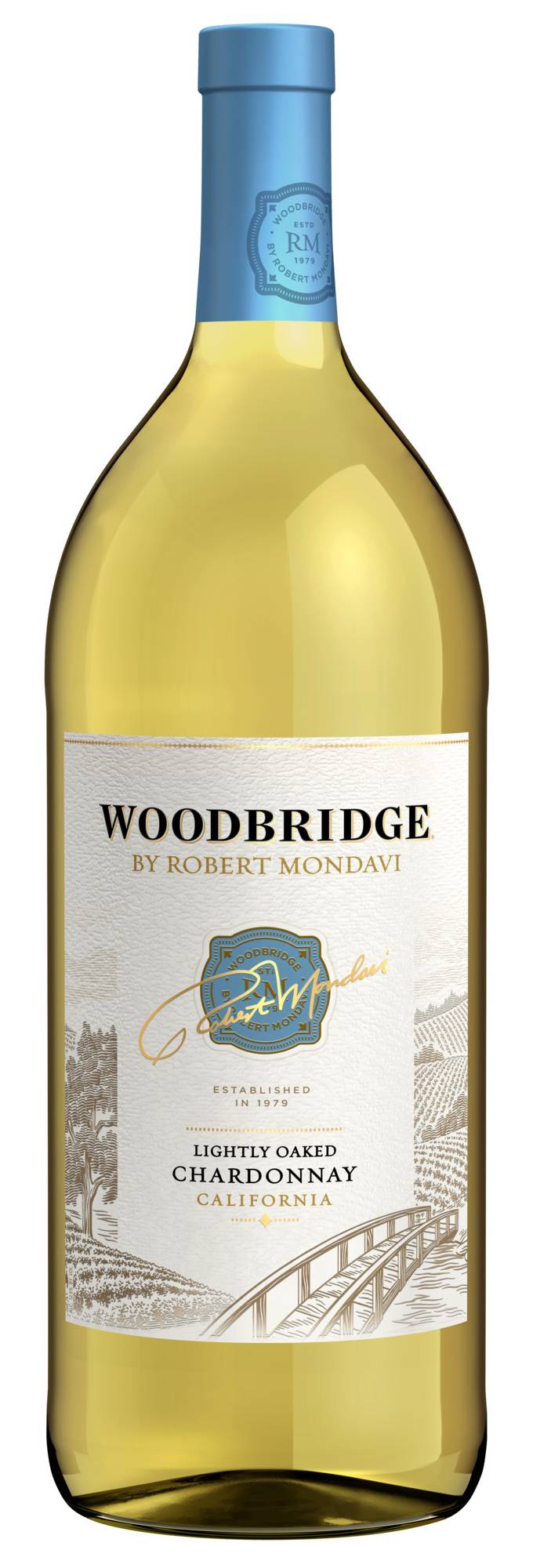Woodbridge By Robert Mondavi Lightly Oaked Chardonnay White Wine (1.5 L)