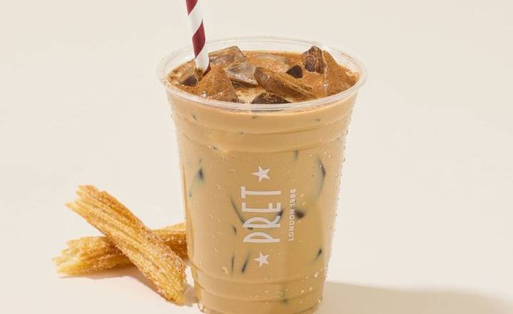 Pret's Iced Churro Latte