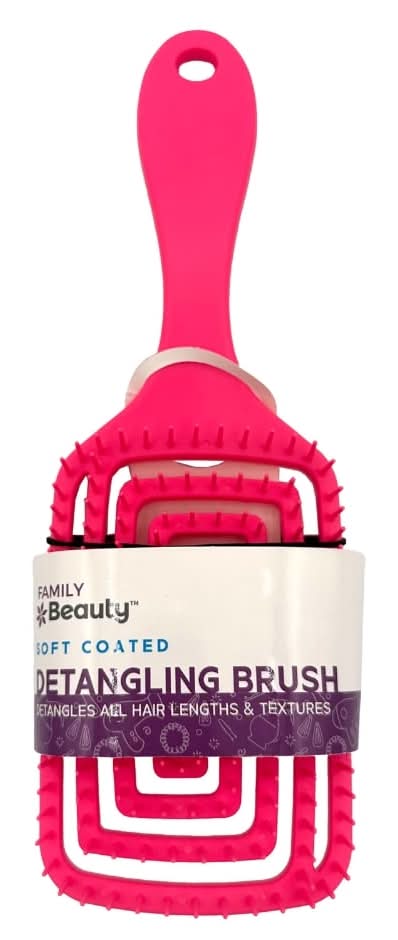 Family Beauty Modesa Soft Coated Detangling Hair Brush