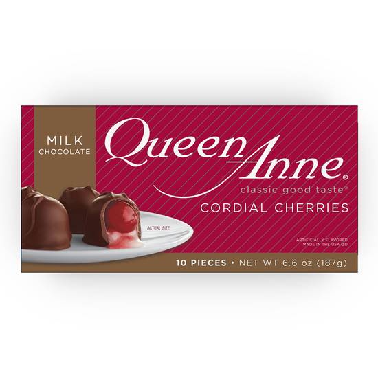 Order Queen Anne Milk Chocolate Cordial Cherries - 6.6 oz food online from Rite Aid store, Oceanside on bringmethat.com