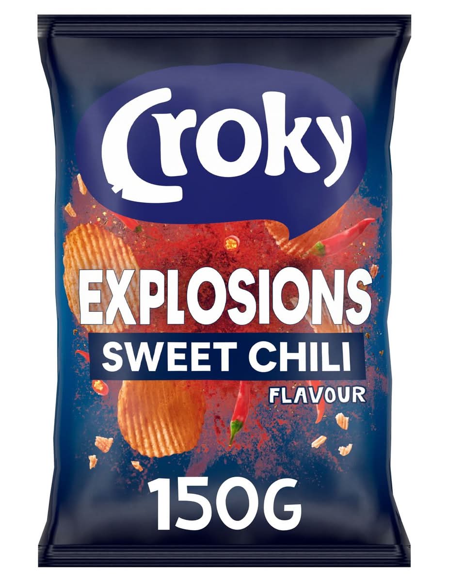 Croky Chips Explosions Sweet Chili 150g