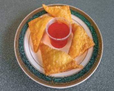 8. Crab Rangoon (4 Pcs)