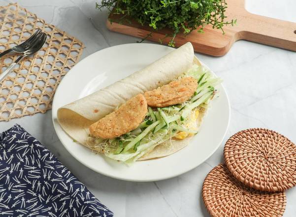 麥香雞義式捲餅  Fried Chicken Burrito