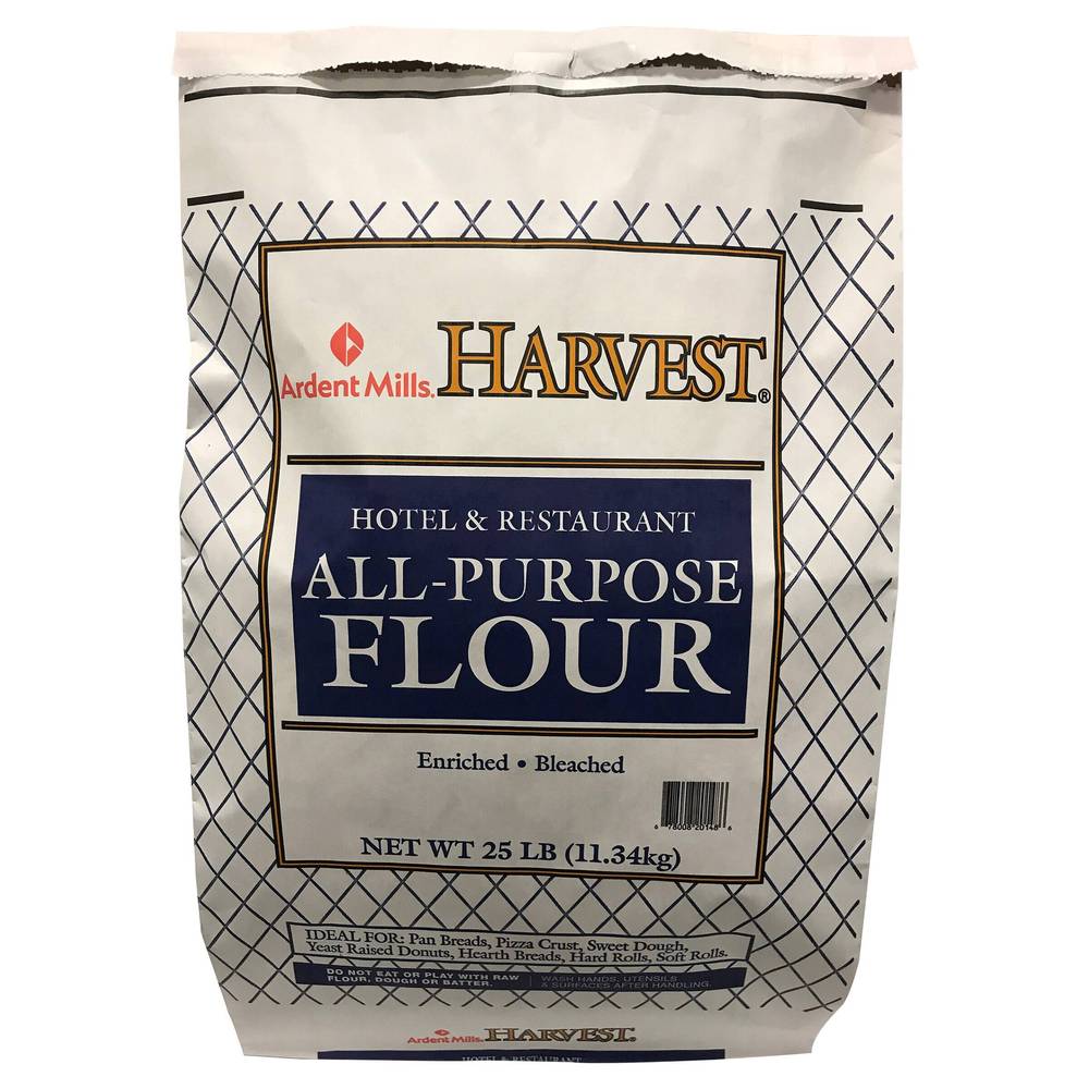 Ardent Mills, Harvest Hotel & Restaurant, All-Purpose Flour, 25 lbs