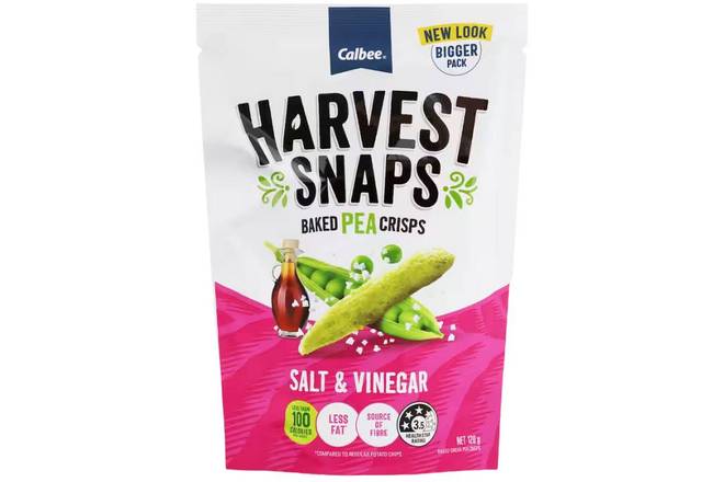 Calbee Harvest Snaps 120g Salt & Vinegar