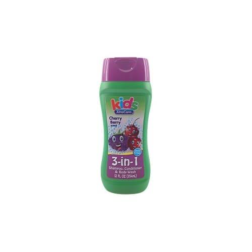Xtracare Kids Cherry Berry Shampoo Conditioner & Body Wash