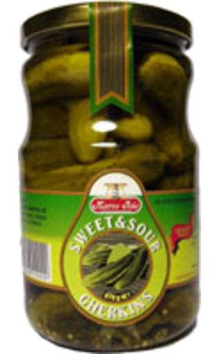 Marco Polo Sweet and Sour Gherkins (670g)
