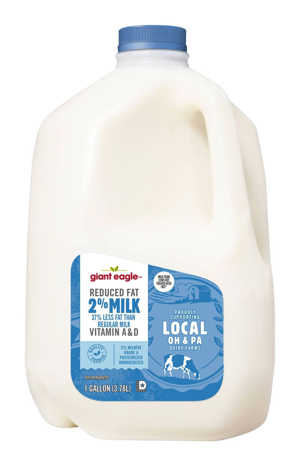 Giant Eagle 2% Reduced Fat Milk (1 gal)