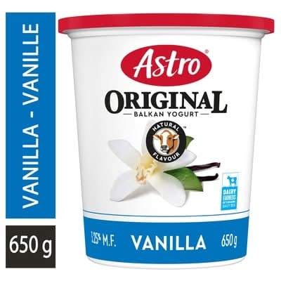 Astro yogourt balkan original - original balkan yogurt (vanille)