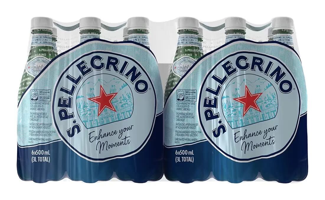 San Pellegrino · Agua mineral natural con gas (24 x 500 ml)