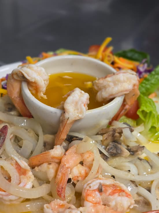 Camarones al Gusto.