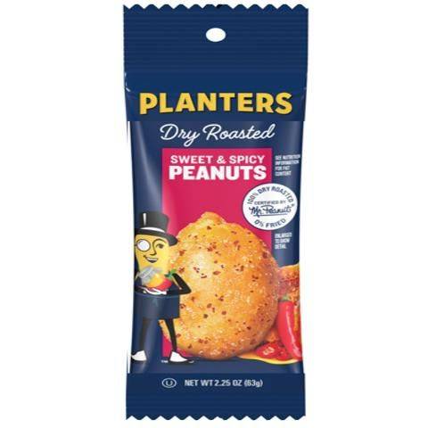 Planters Sweet & Spicy Peanuts 2.25oz