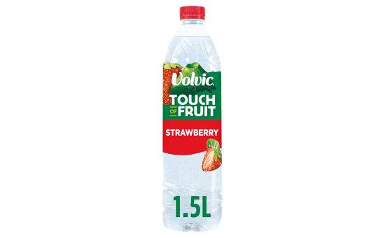 Volvic Touch of Fruit Low Sugar Strawberry Natural Flavoured Water 1.5L