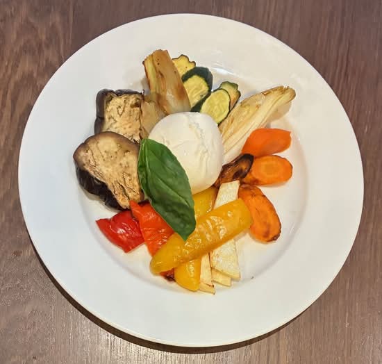 VERDURE AL FORNO con Burata di Puglia