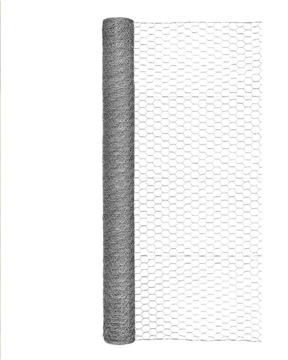 Garden Craft 48 In. H X 50 Ft. L Galvanized Steel Poultry Netting 1 In.