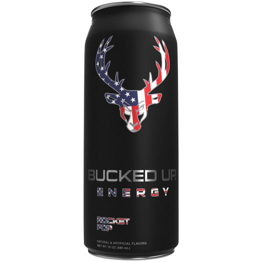 Bucked Up Rocket Pop Energy Drink (16 oz)