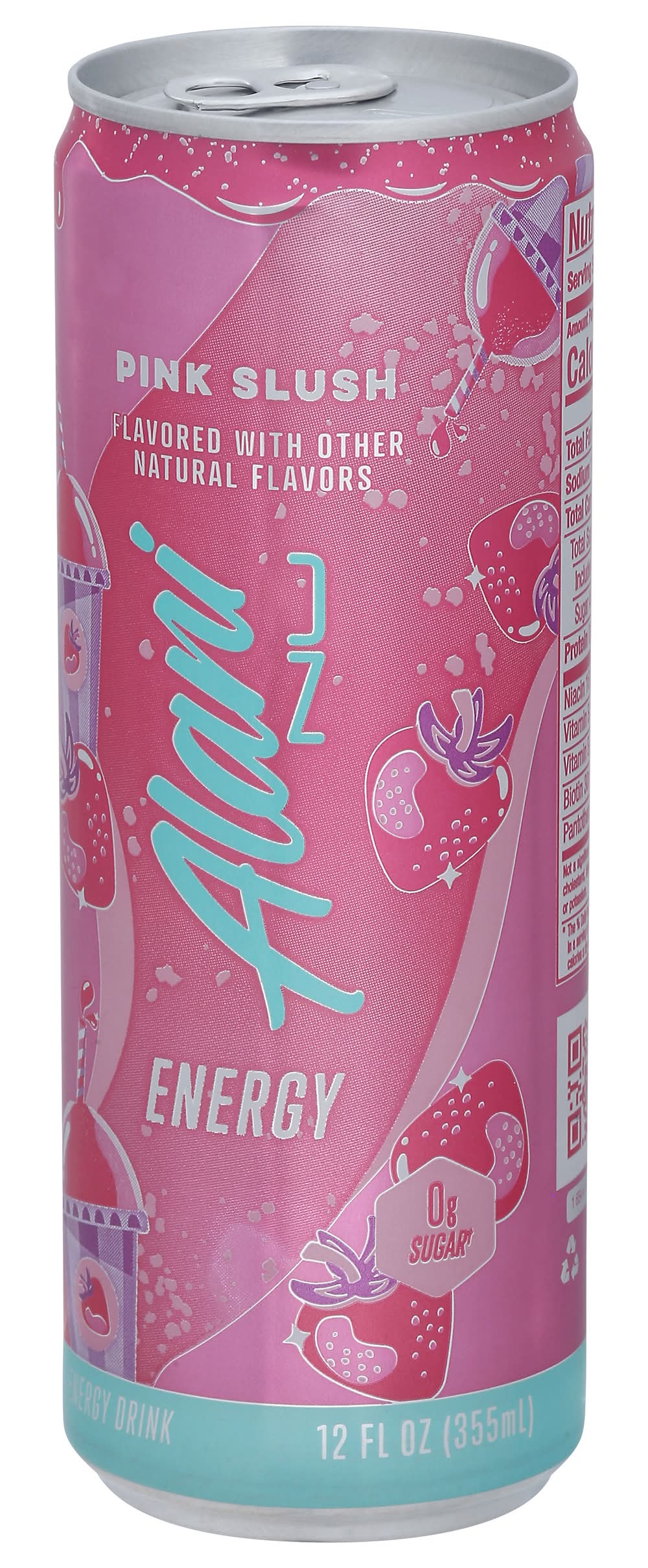 Alani Nu Energy Drink, Pink Slush (12 fl oz)