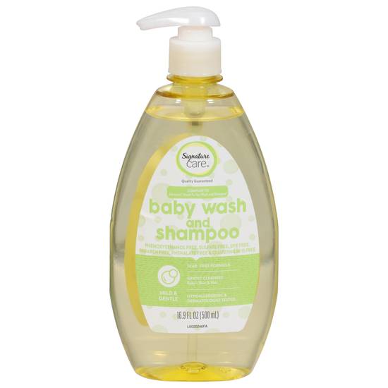 Signature Care Mild & Gentle Baby Wash and Shampoo (16.9 fl oz)