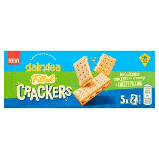 Dairylea Filled Crackers Cheesy Snack 5 pack 96.4g