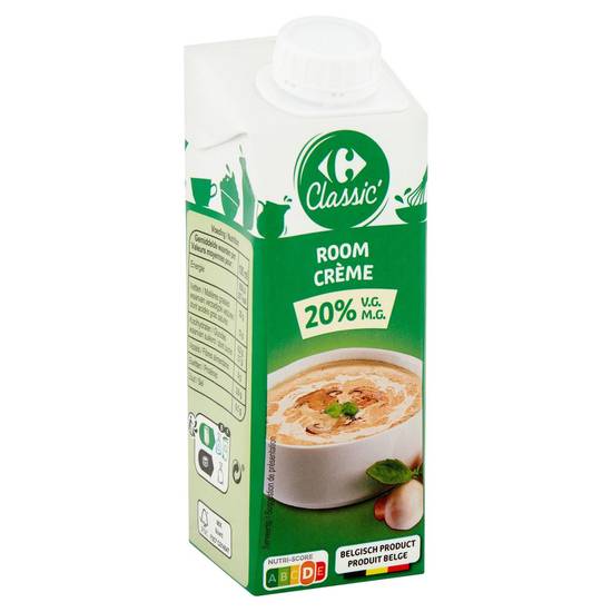 Carrefour Classic' Crème 20% M.G. 250 ml