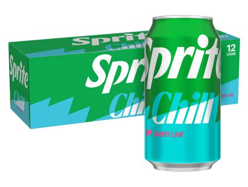 Sprite Chill Soda, Cherry Lime (12 x 12 fl oz)