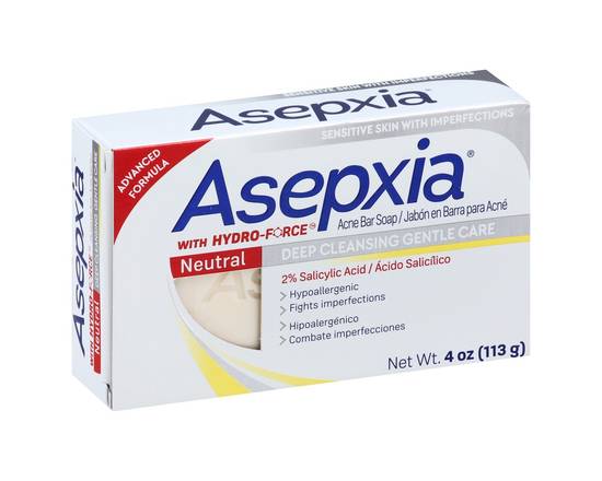 Asepxia · Acne Bar Soap Neutral Gentle Care (4 oz)
