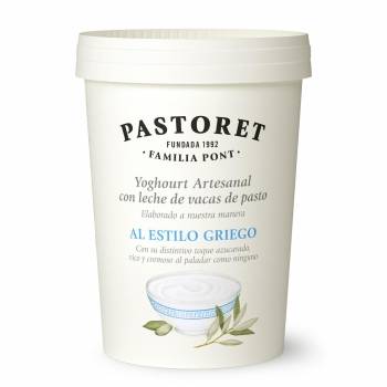 Yogur griego Pastoret sin gluten 500 g.