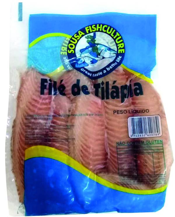 Sousa fishculture filé de tilápia (500g)