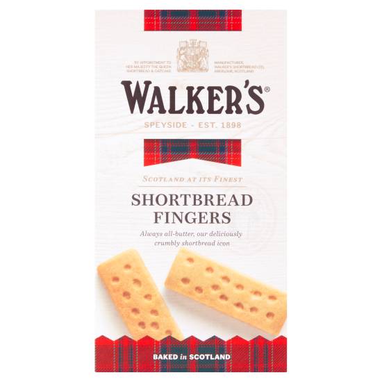 Walker's 10 Shortbread Fingers 160g