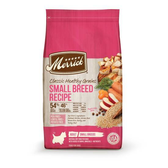 Merrick Classic Healthy Grains Small Breed Recipe Dry Dog Food (4 lbs)
