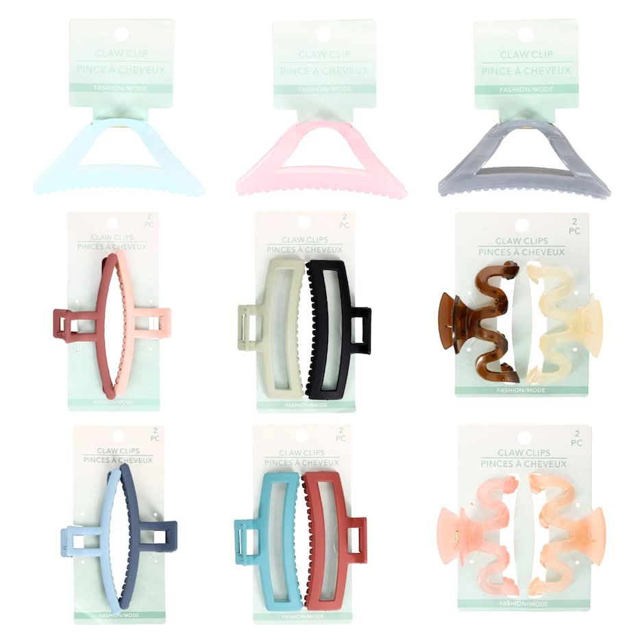 Claw Clips (18 ct)
