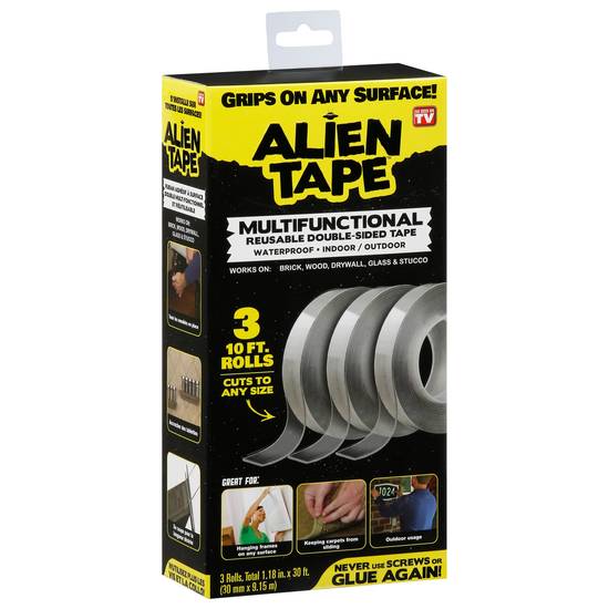 Alien Tape 10 ft Multifunctional Adhesive Rolls (3 ct)