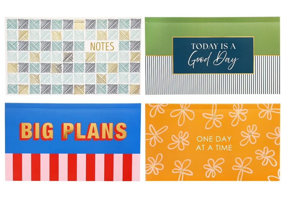 Jot Horizontal Desktop Notepads, 5x8.7 in.