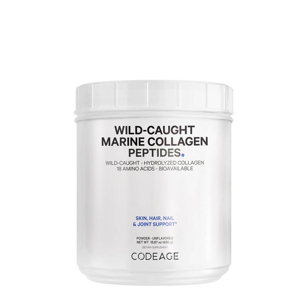 Codeage Wild-Caught Hydrolyzed Marine Collagen Powder