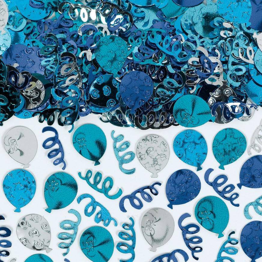 Party City Confetti (royal blue)