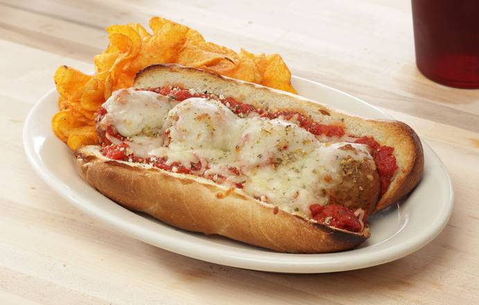 Meatball Parmigiana Sub