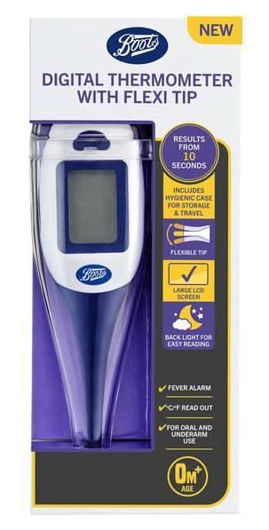 Boots Digital Thermometer With Flexi Tip