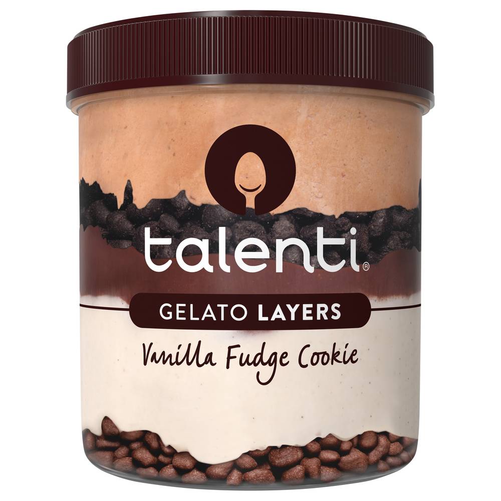 Talenti Gelato Layers Vanilla Fudge Cookie