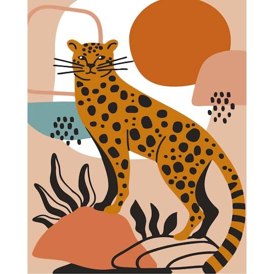 Artist's Loft Cheetah Paint-By-Number Kit (20.3 cm x 25.4 cm) (25 ct)