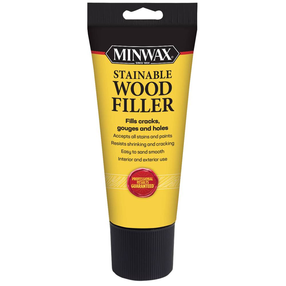 Minwax Stainable Wood Filler 6-oz Natural Wood Filler | 42852000