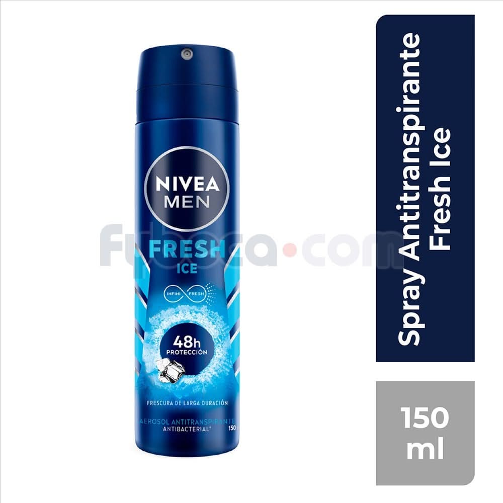 Desod Spray Nivea Hombre Fresh Ice 150Ml